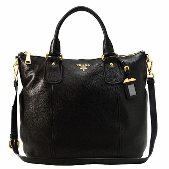 PRADA プラダ バッグ コピー VITELLO DAINO トートバッグ BN2172BBE002 ストラップ付き